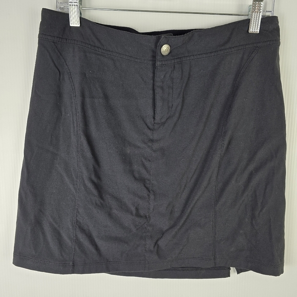 Columbia Women's Black Omni Shield  Mini Skort Drawstring Waist Stretchy Size 8 - Picture 1 of 8